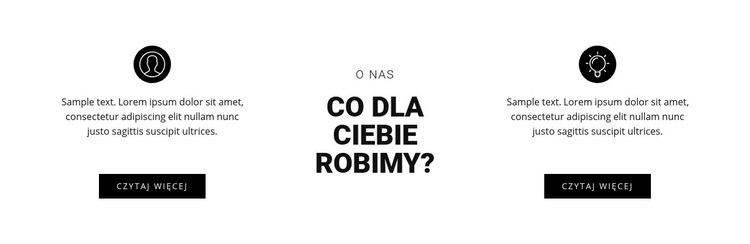 Co dla Ciebie robimy Wstęp