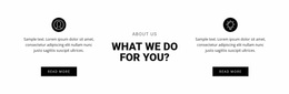 What We Do For You - Beautiful Website Design