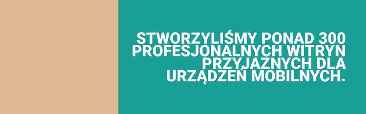 Dwie kolumny z nagłówkiem Szablony do tworzenia witryn internetowych