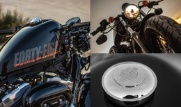 Motorcykel Reparation - Enkel Webbplatsmall