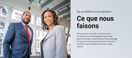 Conception De Site Prête À L'Emploi Pour Du Problème À La Solution