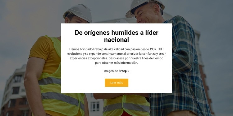 Etapas de nuestra construcción. Creador de sitios web HTML