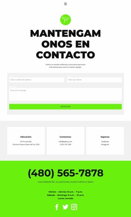 Pagina De Contacto