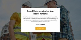 Créateur De Site Web Exclusif Pour Les Étapes De Notre Construction