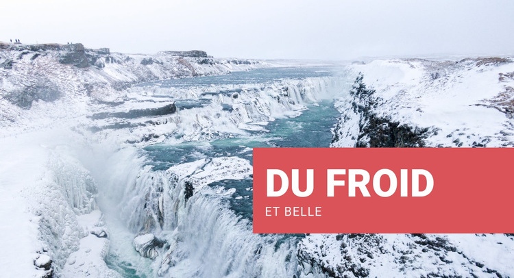 Froid et beau Créateur de site Web HTML