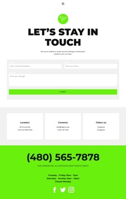 Contact Page