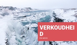 Koud En Mooi - HTML- En CSS-Sjabloon