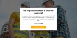 Etapas Da Nossa Construção - HTML Template Generator