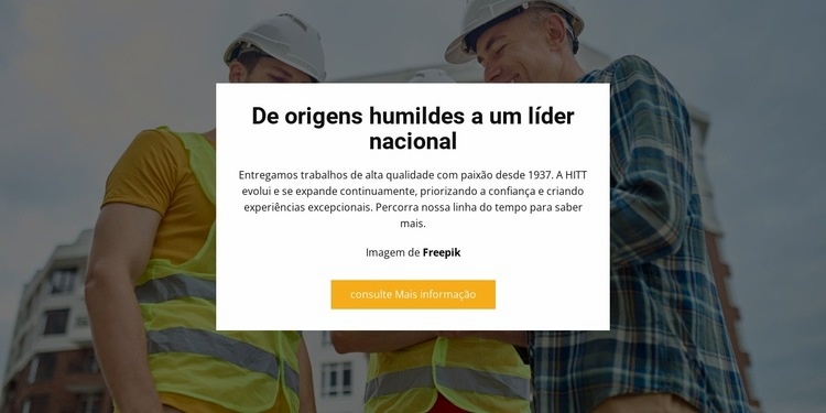 Etapas da nossa construção Design do site