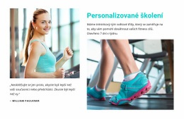 Personalizovaný Sportovní Trénink – Víceúčelový Webový Design