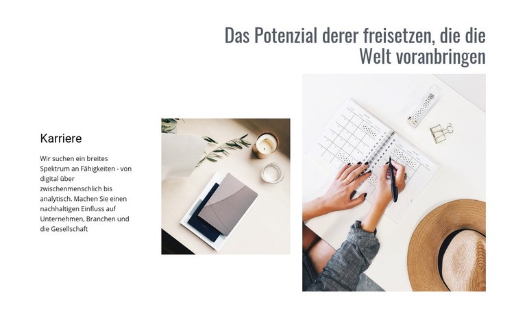 Schöpfen Sie Ihr Potenzial aus HTML Website Builder