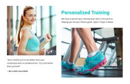 Personalized Sport Training