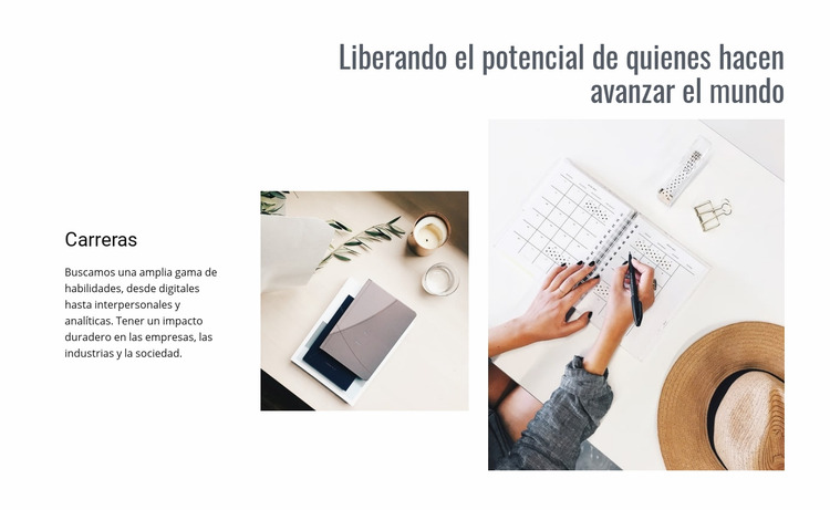 Liberando tu potencial Plantilla Joomla