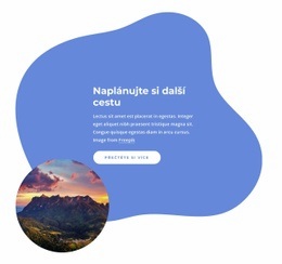 Naplánujte Si Další Cestu – Responzivní HTML5 Šablona