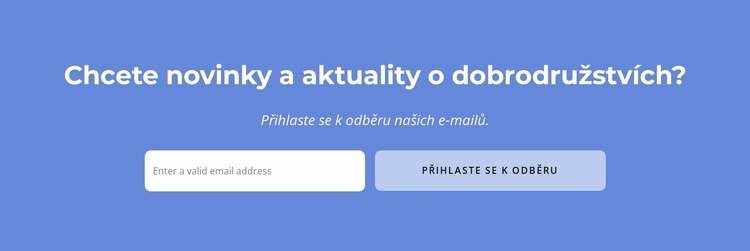 Nabízíme široký výběr zájezdů Šablona HTML