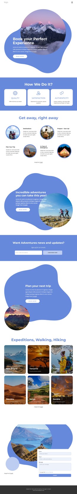 Book CSS Templates | Nicepage