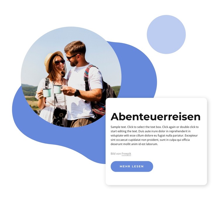 Agentur für Abenteuertourismus CSS-Vorlage