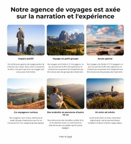 Découvrez Le Monde Avec Des Voyages En Petit Groupe - Builder HTML