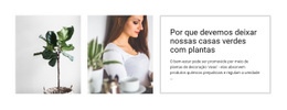 Plantas Ajudam A Reduzir O Estresse - HTML Website Maker