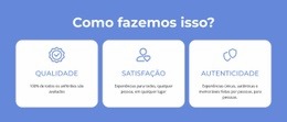 Qualidade, Satisfação