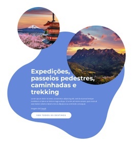 Expedições, Caminhadas, Passeios Pedestres - Modelo De Inicialização De Uma Página