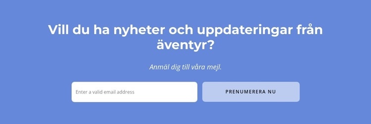 Vi erbjuder ett brett utbud av turer HTML-mall