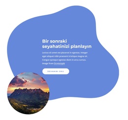 Bir Sonraki Seyahatinizi Planlayın - Ücretsiz WordPress Teması