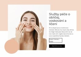 Regenerujte Pokožku A Tělo Základní Html Šablona S CSS