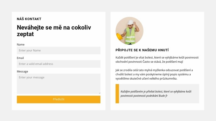 Cítit svobodu Šablona HTML