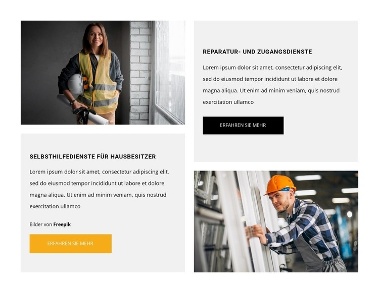 Top-Ingenieur Website-Modell