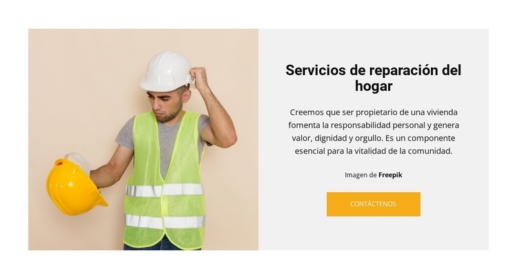 Venta en construcción Creador de sitios web HTML