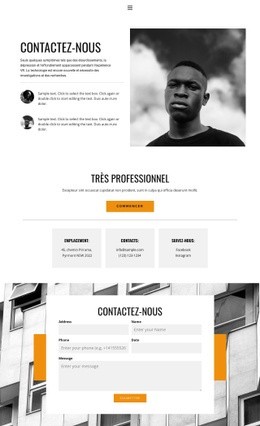 Page De Contact