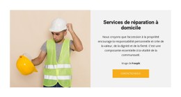 Vente En Construction Site Web D'Une Seule Page