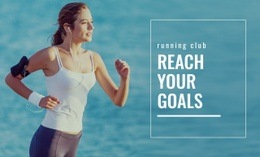 Pick Your Running Goal - Free Download Html Code