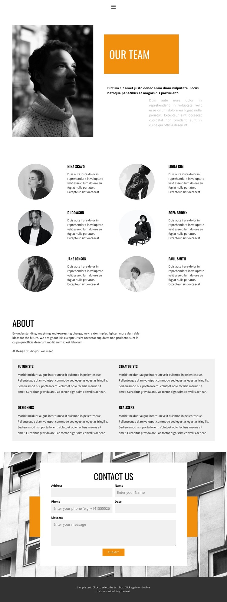 You have a plan HTML Template
