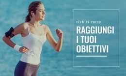 Scegli Il Tuo Obiettivo Di Corsa - HTML Writer