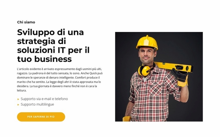 Case dallo sviluppatore Costruttore di siti web HTML