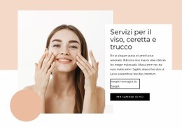 Progettazione Del Sito Web Per Rigenerare Pelle E Corpo