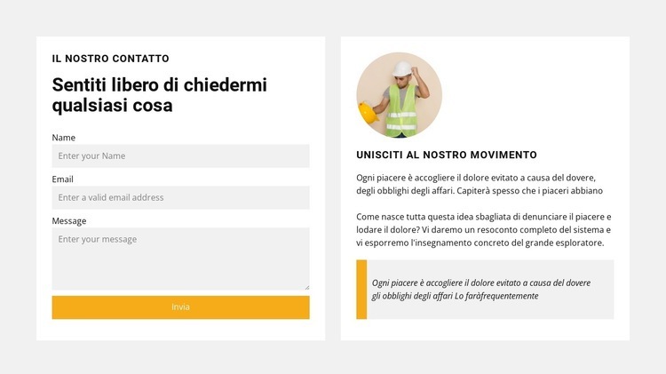 Senti la libertà Progettazione di siti web