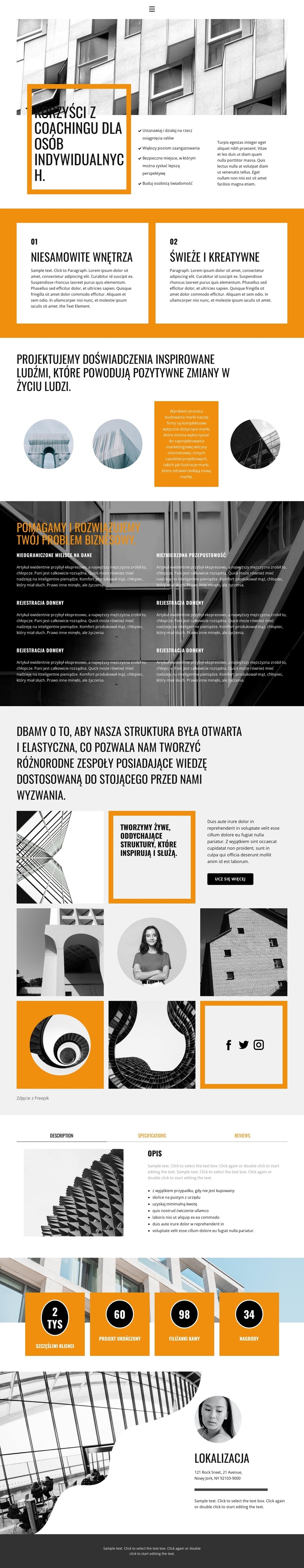 Ekskluzywne domy Motyw WordPress