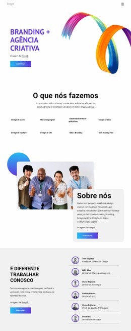 Criamos Aplicativos, Marcas E Sites Impactantes - Construtor De Sites Moderno