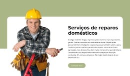 Um Design De Site Exclusivo Para Ajuda Em Casa