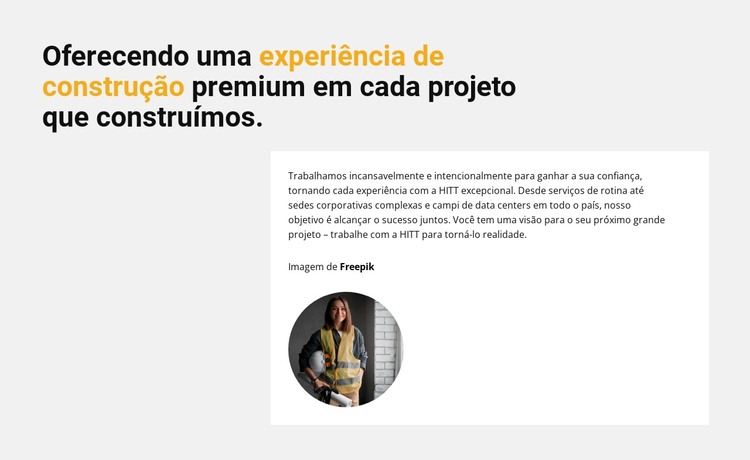 Nossos projetos passo a passo Modelo HTML