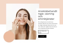 Återskapa Hud Och Kropp Grundläggande HTML-Mall Med CSS