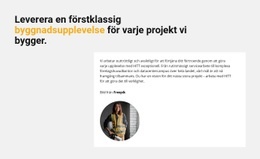 Våra Projekt Steg För Steg - Bästa Webbplatsmallen