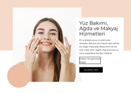 Cildi Ve Vücudu Yenileyin CSS Ile Temel Html Şablonu