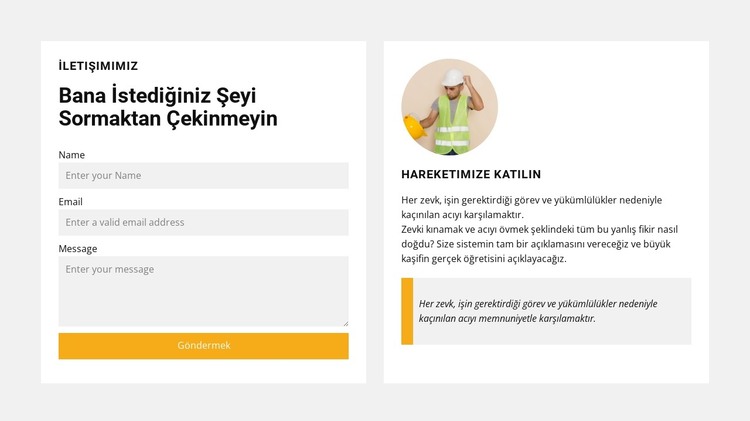 Özgürlüğü Hisset HTML Şablonu