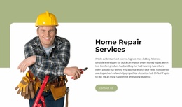 Help Around The House CSS Layout Template