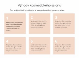 Výhody Kosmetického Salonu – Zobrazit Funkci Elektronického Obchodu