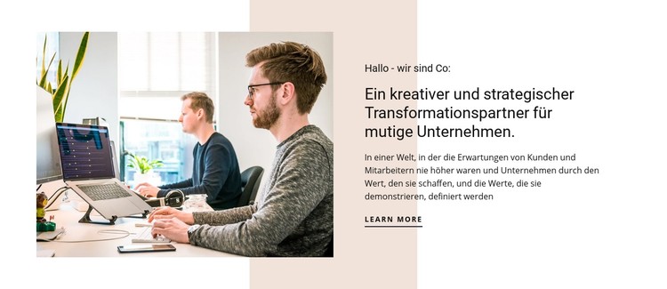 Kundenwertmanagement CSS-Vorlage